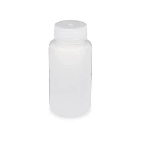Globe Scientific Diamond RealSeal Bottles, Polypropylene, Wide Mouth, 250 ml, 12/pk, 12PK 219919